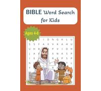 Bible Word Search for Kids: Word Search with Easy to Read Print about Bible word search kids fact activity book ages 4-8 , God Growing knowledge , ... Puzzles, Gift for Vacations, Holiday Times