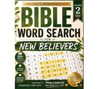 Bible Word Search for New Believers Vol. 2: Growing Deeper in Scripture: 100 Deeper Scripture Puzzles for Your Growing Walk with God (Kingdom Word Search Collection)