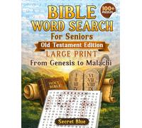 Bible Word Search for Seniors - Old Testament Edition Large Print from Genesis to Malachi