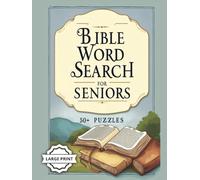 Bible Word Search For Seniors: Word Puzzles featuring Scripture, Bible Characters, and Christian Themes | Travel Companion | 6x9 inches | Perfect activities for Men and Women