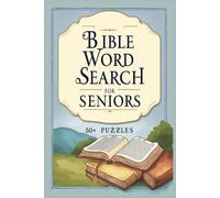 Bible Word Search For Seniors: Word Puzzles featuring Scripture, Bible Characters, and Christian Themes | Travel Companion | 6x9 inches | Perfect activities for Men and Women