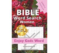 Bible Word Search For Women: 50 + Puzzles | Relaxing Puzzles for Seniors and Adults - A Wonderful Gift for Keeping the Brain Active and the Mind Positive | 6x9 inches, 110 pages | Gifts for Women