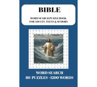 Bible Word Search Large Print: 80 Inspirational Bible Puzzles with 1,200 Words to Find for Adults, Seniors & Teens: Christian Word Search Puzzle Book ... (Inspirational Bible Word Search Collection)