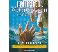 Bible Word Search Large Print: Devotional Christian Puzzle Book Gospel Bound - Train Your Mind, Meditate on the Miracles of Jesus, and Strengthen Your Faith