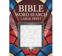 Bible Word Search Large Print: Relaxing Scripture Word Puzzles for Adults and Seniors