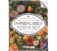 Bible Word Search Large Print: The Sermon on the Mount - An Inspiring Christian Puzzle Book with Beautiful Illustrations, Curiosities and Reflections for Adults and Seniors (Keep Your Mind Active!)