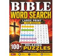 Bible Word Search: Large Print Word Puzzles for Christian Faith, Love and Hope (Word Find Books For Adults) Vol 2