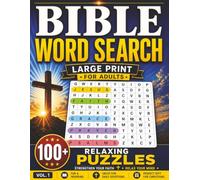 Bible Word Search: Large Print Word Puzzles for Christian Faith, Love and Hope (Word Find Books For Adults)