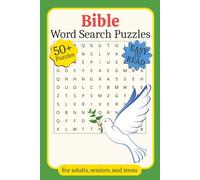 Bible Word Search: Letter Grid Puzzles with Easy to Read Print about The Bible, Christianity, Jesus, and More | 6x9 inches, 120 pages | 50+ puzzles... Gift for Vacations, Holidays and Relaxation