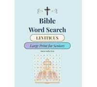 Bible Word Search - Leviticus: Large Print for Seniors: Puzzles with Words from the Book of Leviticus - Easy Large Print Edition for Adults and Seniors (Bible Word Search Series for Seniors)