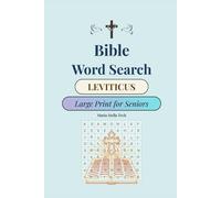 Bible Word Search - Leviticus: Large Print for Seniors: Puzzles with Words from the Book of Leviticus - Easy Large Print Edition for Adults and Seniors (Bible Word Search Series for Seniors)