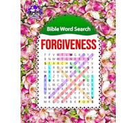 Bible Word Search on Forgiveness: Large Print Puzzles with scripture verses for spiritual strength
