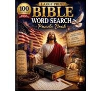BIBLE WORD SEARCH PUZZLE BOOK: 100 Devotional Puzzles with 1200 Words, Large Print Word Search with Inspiring Verses for Adults and Seniors