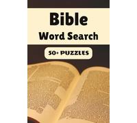 Bible Word Search Puzzle Book: 50+ Word Find Puzzles with Easy-to-Read Print about Genesis, Miracles, Parables and More | 6×9 inches, 110 pages … Gift for Vacations, Holidays and Free Times