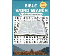 Bible Word Search Puzzle Book: Bible-Themed Word Search Puzzles in an easy-to- read format| 50+ Faith-Inspiring Puzzles on Scripture, Encouragement, ... for Holidays, Vacations, and Quiet Moments