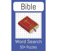 Bible Word Search Puzzle Book: Bible-Themed Word Search Puzzles: Names, People, and Places | 6x9 Inches | 110 Pages | 50+ Games | Ideal for Relaxation, Holidays, and Vacations