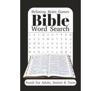 Bible Word Search Puzzle Book: Bible Word Searches with Easy to Read Print about Bible, Faith, Jesus and More / 6x9 inches, 110 pages / 50+ Puzzles … ... Holidays, Relaxation and Free Times
