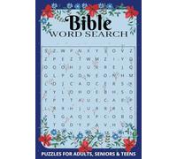 Bible Word Search Puzzle Book: Christian Bible Stories Word Search Puzzle For Adults, Seniors, Teens 50+ Puzzles