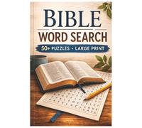 Bible Word Search Puzzle Book: Christian Faith Activity Book for Kids, Teens, and Adults! Easy to read print | 50+ Puzzles | 110 Pages | 6x9 | Calming Anxiety Relief