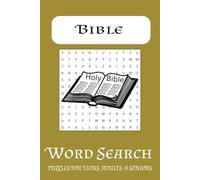 Bible Word Search Puzzle Book: Christian Themed and Easy to Read Biblical Word Search Puzzles | 6x9 inches, 110 pages | 50+ Puzzles ... Gift for Holidays, Vacations, and Free Times