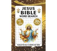 Bible Word Search Puzzle Book: Easy-to-Read Word Searches Inspired by the Holy Bible and the Teachings of Jesus: 50+ Large-Print Puzzles, 6x9 Inches, ... Growth, Reflection and Faith Building