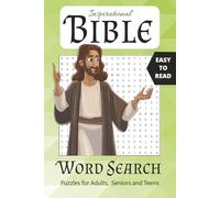 Bible Word Search Puzzle Book for Adults and Seniors: Word Searches with Easy to Read Print about the Bible, Bible Verses, Religion and More. | 6x9 ... Relief, Anxiety, Senior Friendly