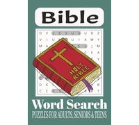 Bible Word Search Puzzle Book for Adults and Teens: 55 Faith-Inspired Puzzles Exploring Scripture, Bible Verses, and Themes | Clear, Easy-to-Read Format