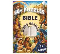 Bible Word Search Puzzle Book for Kids, Teens & Adults: 50+ Easy-to-Read Bible Word Search Puzzles Featuring Bible Stories, Biblical Characters, ... 9"| For Family Time, Holidays, Bible Lovers