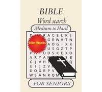 Bible Word Search Puzzle Book : For the Love of God, Happiness and Mindfulness: Word Search with Large Print about Bible, Christianity, God and Much ... Gift for Vacation, Holidays and Free Times