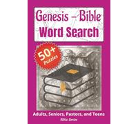 Bible Word Search Puzzle Book: Genesis, Creation and More | Gift for Vacations, Holidays and Free Times (The Bible Gift Series)