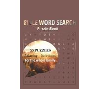 Bible Word Search Puzzle Book: Inspirational | Christian Themed | Biblical Verses and Characters | 55 puzzles | 6x9 inches | Word Search | for Family | Brain boosting | gift ideas| Relaxing