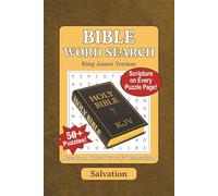 Bible Word Search Puzzle Book: Salvation scripture verses for Devotion, Quiet Time & Relaxation.