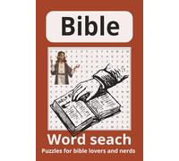 Bible word search puzzle book: Word search puzzle with easy to read print about the bible, biblical knowledge, christian mind game, 6x9 inches, 110 ... students, bible lovers and youth leaders