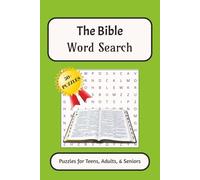 Bible Word Search Puzzle Book: Word Search with Easy to Read Print about Bible, God, Prayer, Spiritual, and More | 6x9 iches, 110 pages | 50+ Puzzles ... gift for Vacations, Holidays and Free Time