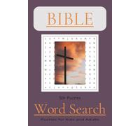 Bible Word Search Puzzle Book: Word Search with Easy to Read Print about the Bible, Church, Christians and More | 6 x 9 inches, 110 pages, | 50+ Puzzles.... Gifts for Vacations, Holidays and Free Time