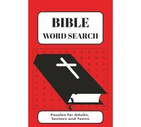 Bible Word Search Puzzle Book: Word Search With Easy to read Print about the Bible, Jesus and Christianity | 6x9 inches, 110 Pages | 50+ Puzzles...Gifts for Holiday's, Vacations and Free Time