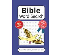 Bible Word Search Puzzle Book: Word Searches about Bible, Christianity, Biblical Themes and More with Easy to Read Print for Adults, Seniors, and ... Vacation and Leisure | 6x9 inches, 110 pages