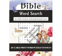 Bible Word Search Puzzle Book: Word Searches with Easy Read Large Print about Bible, Christian Faith, Devotional for Adults, Seniors and Women | 8.5 x ... Gift for Relaxing, Holidays and Free Times
