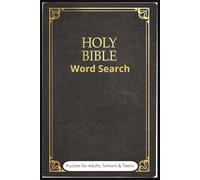 Bible Word Search Puzzle Book: Word Searches With Easy to Read Print about Bible | 6*9 inches, 110 pages | 50+ Puzzles...Gift for Vacations, Holidays and Free Times
