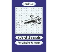 Bible word search puzzle book: Word searches with easy to read, print about Bible, Bible verse and more | 6x9 inches | 110 pages | 50+ puzzles…….. enjoy on holidays.