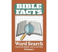 Bible Word Search Puzzle Book: Word Searches with Easy to Read Print About Bible, Bibles Figures, Bible Facts and More| 6x9 Inches, 115pages| 50+ ... Vacations, Retreats, Holidays and Free Times.