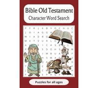Bible Word Search Puzzle Book: Word searches with Easy-to-Read Print about Bible Characters, Christian, Old Testament and more |6x9 inches,110 pages | ... Holidays, Religious events, and free times.