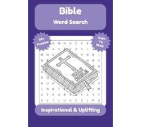 Bible Word Search Puzzle Book: Word Searches with Easy to Read Print about Bible, Christian, Christian Faith and More | 6x9 inches, 110 pages | 50+ ... Gift for Vacations, Holidays and Free Times
