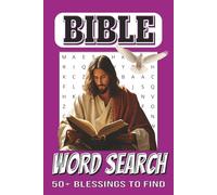 Bible Word Search Puzzle Book: Word Searches with Easy to Read Print about, Bible, Christian, Christmas, and More | 6x9 inches, 110 pages 50+ Puzzles__ Gifts for Vacations, Holidays, and Free Times
