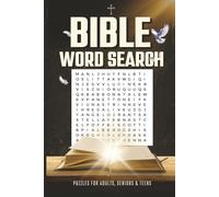 Bible word search puzzle book: Word Searches with easy to read print about Bible, Faith, Christian Theme and more | 6x9 inches, 110 pages | 50+ puzzles... Gift for vacation, holidays, and leisure time