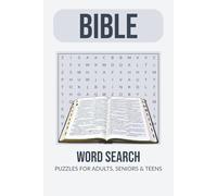 Bible Word Search Puzzle Book: Word Searches with Easy to Read Print about Bible, Faith, Christianity and more | 6x9 inches, 110 pages | 50+ Puzzles ... Gift for Vacations, Holidays and Free Times