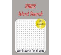 Bible Word Search Puzzle Book: Word Searches with Easy To Read Print about Bible, Old Testament, Christian and More | 6x9 inches | 55+ Puzzles.. Gift