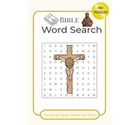 Bible Word Search Puzzle Book: Word Searches with Easy to Read Print about Bible Stories, Scripture, Heroes of Faith, and More | 6 x 9 inches, 110 ... Gift for Vacations, Holidays and Free Times