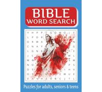 Bible Word Search Puzzle Book: Word Searches with Easy to Read Print about Bible Words, Bible People, Bible Names and More | 6x9 inches, 110 pages | ... Gift for Vacations, Holidays and Free Times