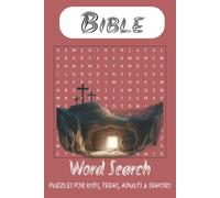 Bible Word Search Puzzle Book: Word Searches with Easy to Read Print about Biblical stories, Who is in the Bible, What does the Bible teach us and ... Gift for vacations, Holidays and free Times